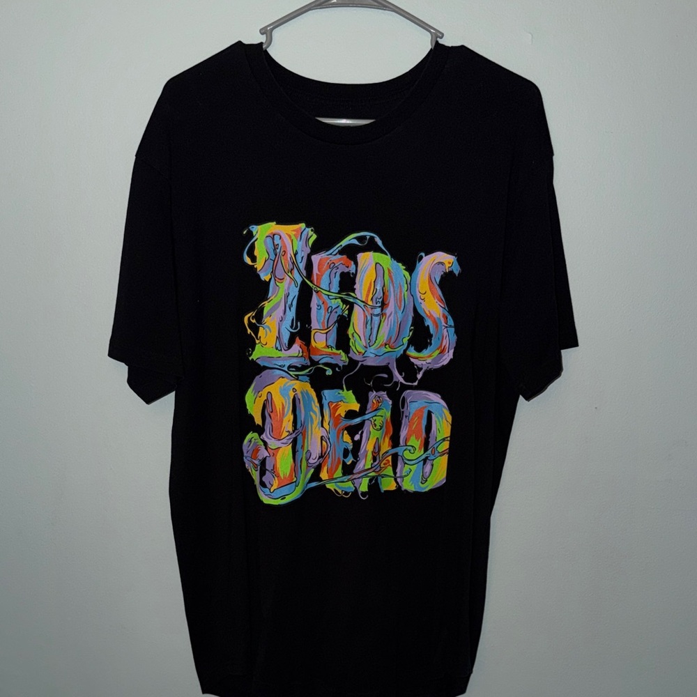 Men's Black Graphic T-Shirt